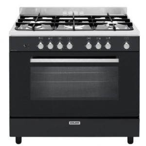 GE960CVBK2 CUISINIERE 90CM NOIR 5 CAZ GLEM