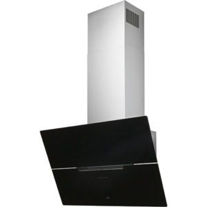 6989541 HOTTE DECORATIVE INCLINEE MOLIERE 800 VERRE NOIR ROBLIN
