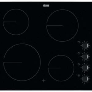 FHRN640K TABLE DE CUISSON VITROCERAMIQUE 4 ZONES NOIRE FAURE