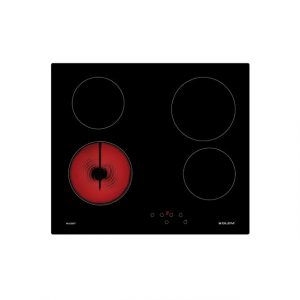 GTH64ET   TC 4 ZONES VITRO 60CM SENSITIVES NOIR GLEM