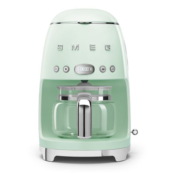 DCF02PGEU CAFETIERE "ANNEES 50" VERT D'EAU SMEG