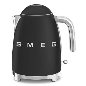 KLF03BLMEU BOUILLOIRE "ANNEES 50" NOIR MAT SMEG