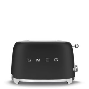 TSF01BLMEU TOASTER 2 TRANCHES NOIR MAT SMEG