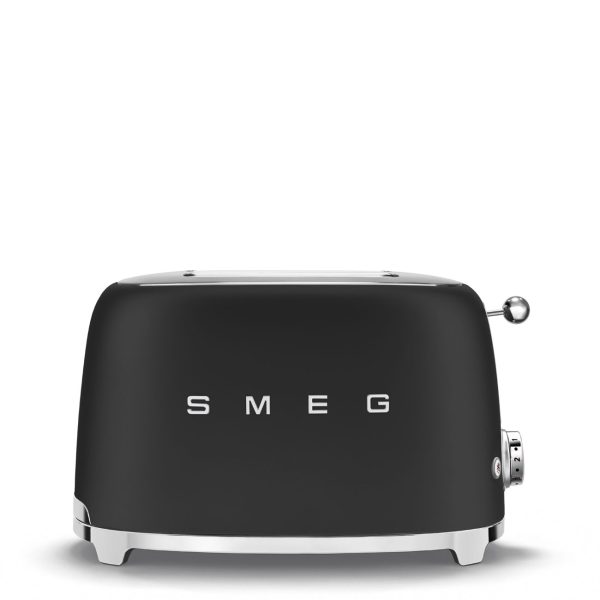 TSF01BLMEU TOASTER 2 TRANCHES NOIR MAT SMEG