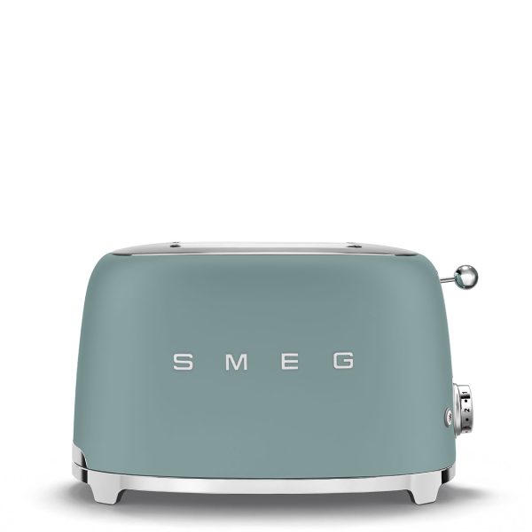 TSF01EGMEU TOASTER 2 TRANCHES EMERAUDE MAT SMEG