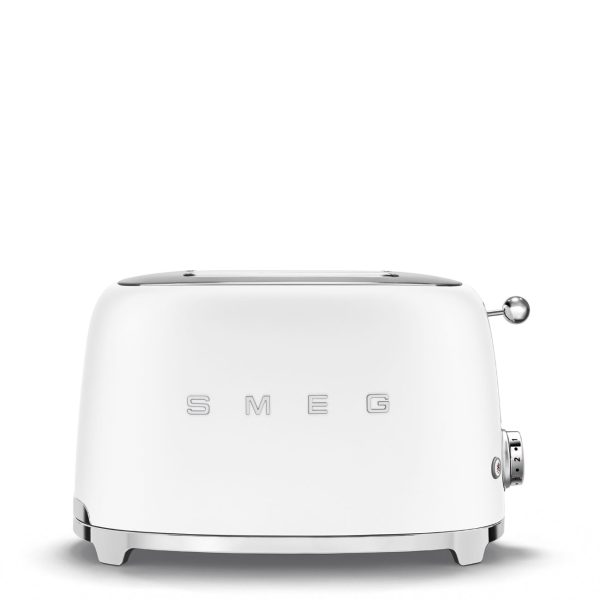 TSF01WHMEU TOASTER 2 TRANCHES BLANC MAT SMEG
