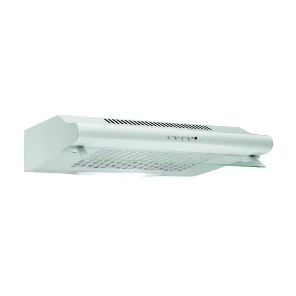 GHC640WH HOTTE CASQUETTE FILTRE CHARBON 60CM BLANC GLEM