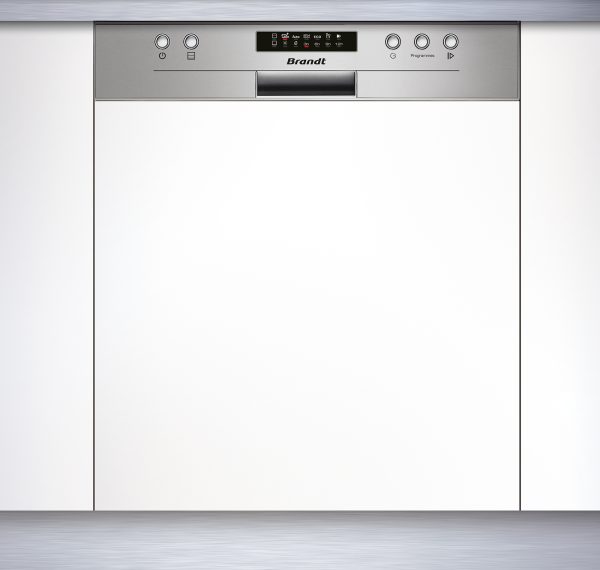 BDB424LX LAVE VAISSELLE INTEGRABLE 60CM BANDEAU INOX BRANDT
