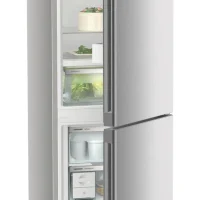 RÉFRIGÉRATEUR-inox-gris-inversé-combiné-nofrost