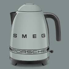KLF03PSGEU BOUILLOIRE "ANNEES 50" PORCHE SHADE GREEN SMEG