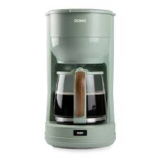 DO755K CAFETIERE FILTRE 1.25 L 10T  VERTE DOMO