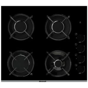BPG3400B TABLE DE CUISSON 4 GAZ VERRE BRANDT