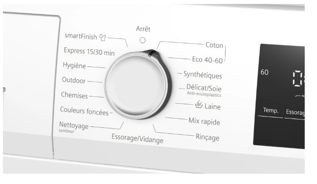 WM14N27AFR Lave-linge front 9 kg max. 1400 tr/min – Image 4