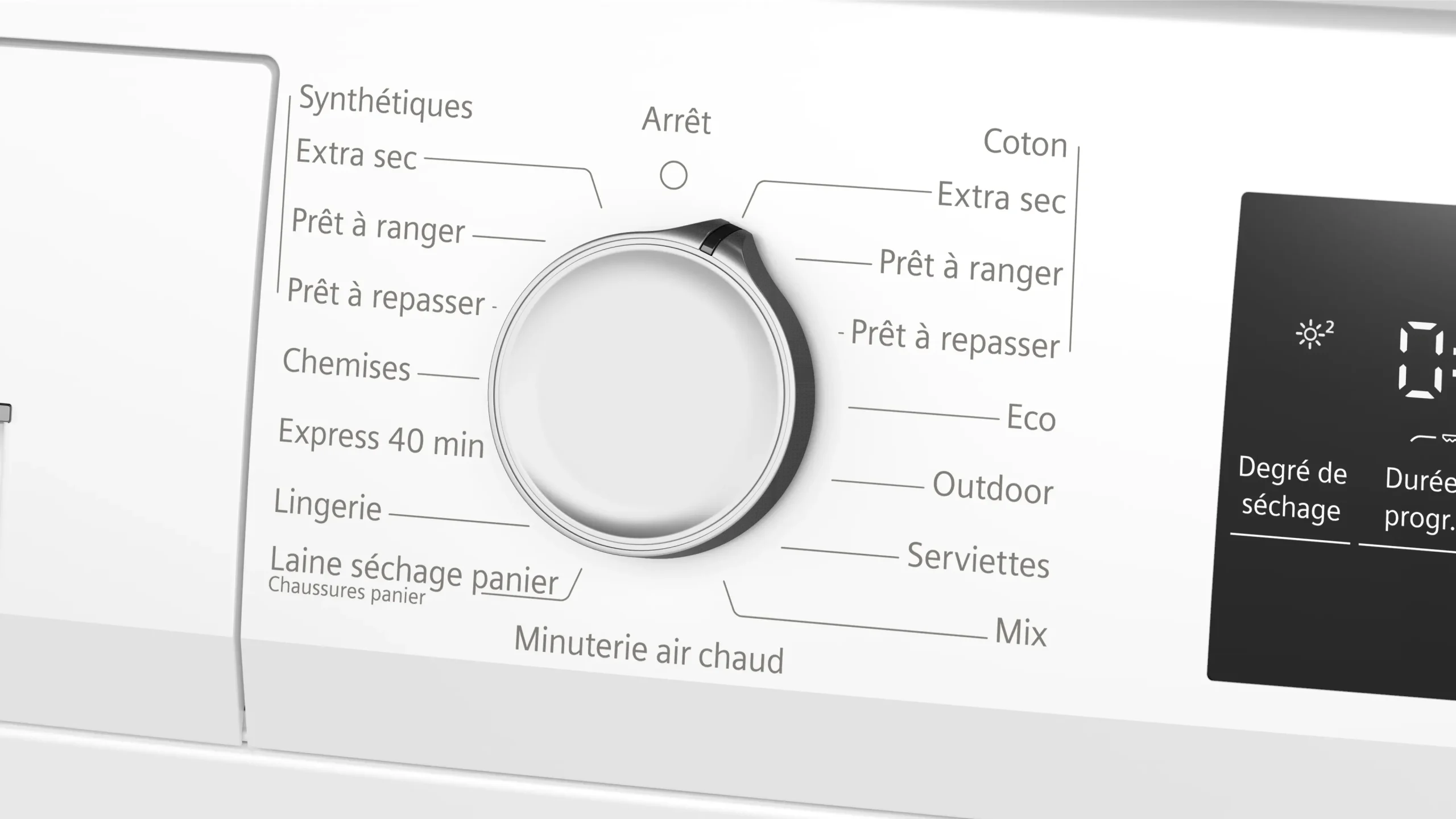 WT45H00MFR SÈCHE LINGE POMPE À CHALEUR 8KG SIEMENS – Image 2